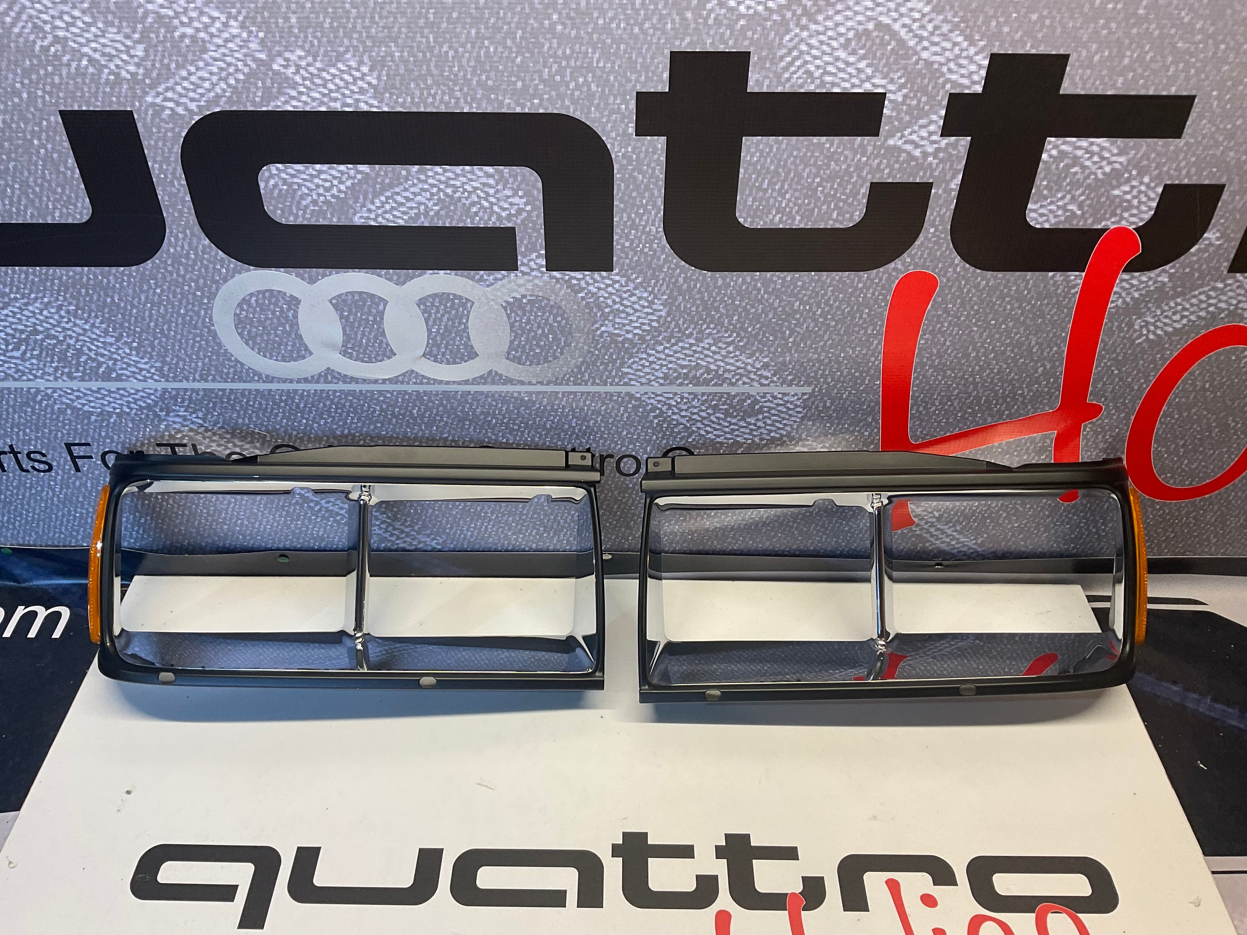 Headlight Bezel Set 1985 813941625E / 813941626E NOS – Quattroholics 