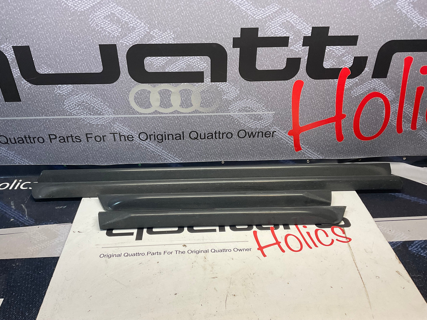 C5 S6 Quattro Avant Door Blades Set Black