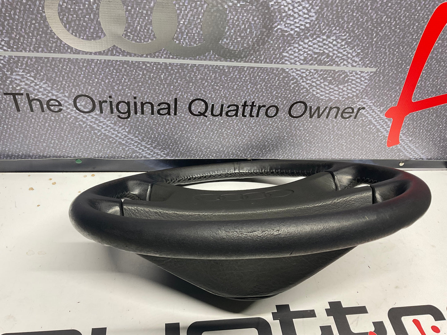 Leather Steering Wheel 443419655C B2 C3