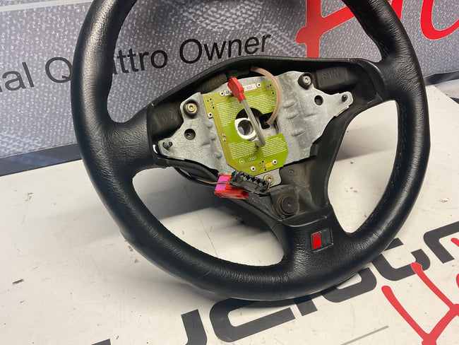 Leather Steering Wheel NOS S-Line  4A0419091AM
