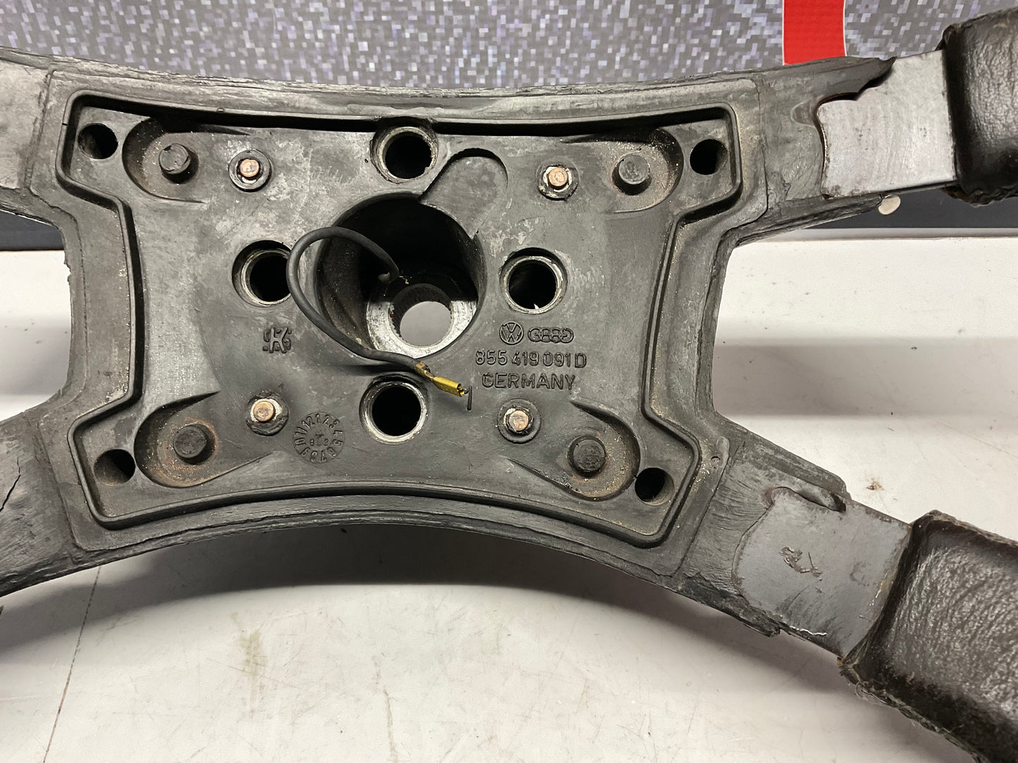 Early UR Quattro Steering Wheel 855419901D B2 URQ