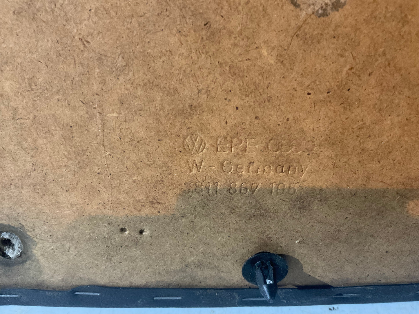 Front Door Panel Set 811867105 811867106 Chocolate Brown Leather B2 URQ Coupe