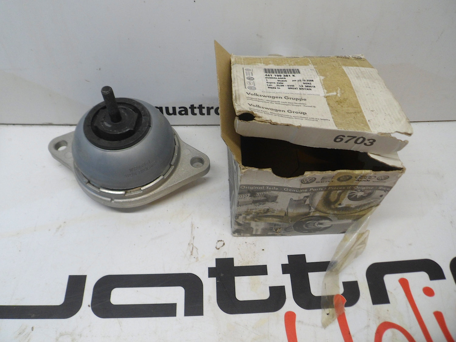 Motor Mount 441199381K NOS – Quattroholics