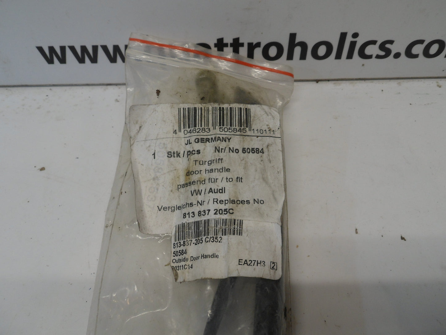 Driver Door Handle Left 813837205C NOS