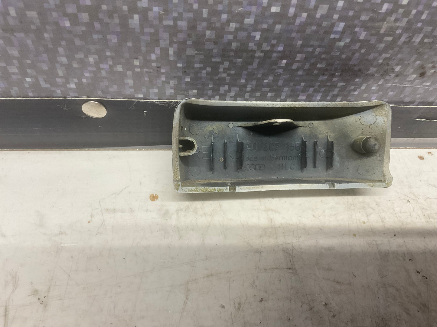 Passenger Headlight Washer Cover 4A0807156