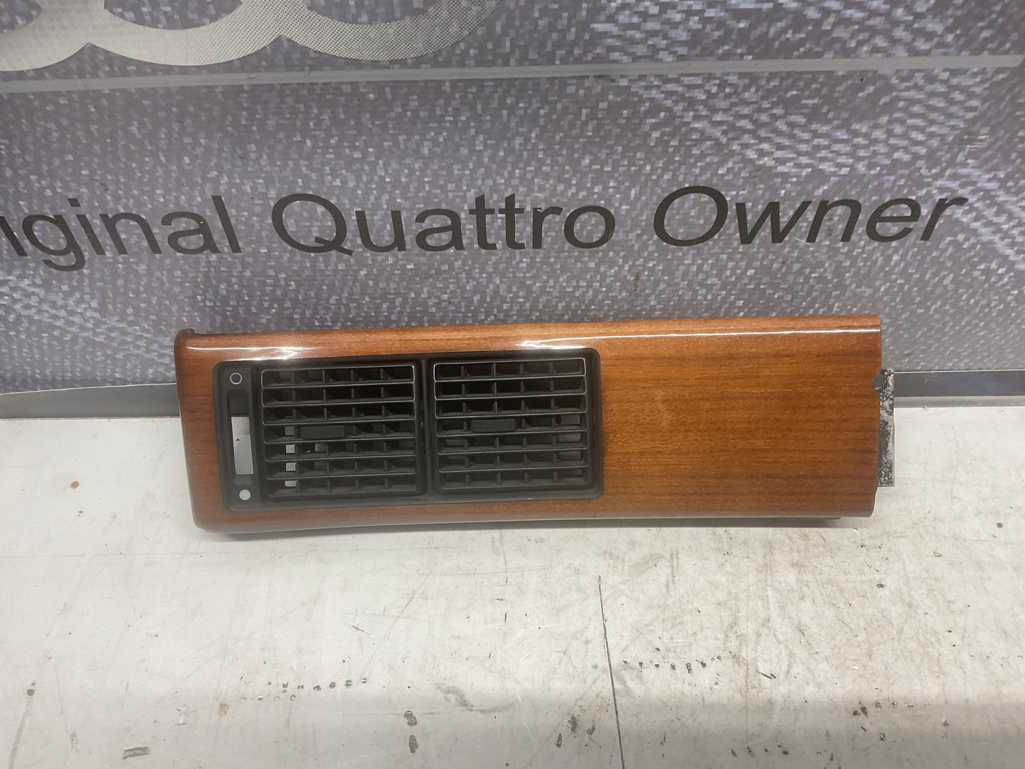 Dashboard Air Vent Zebrano Wood Trim 447853191B C3  200