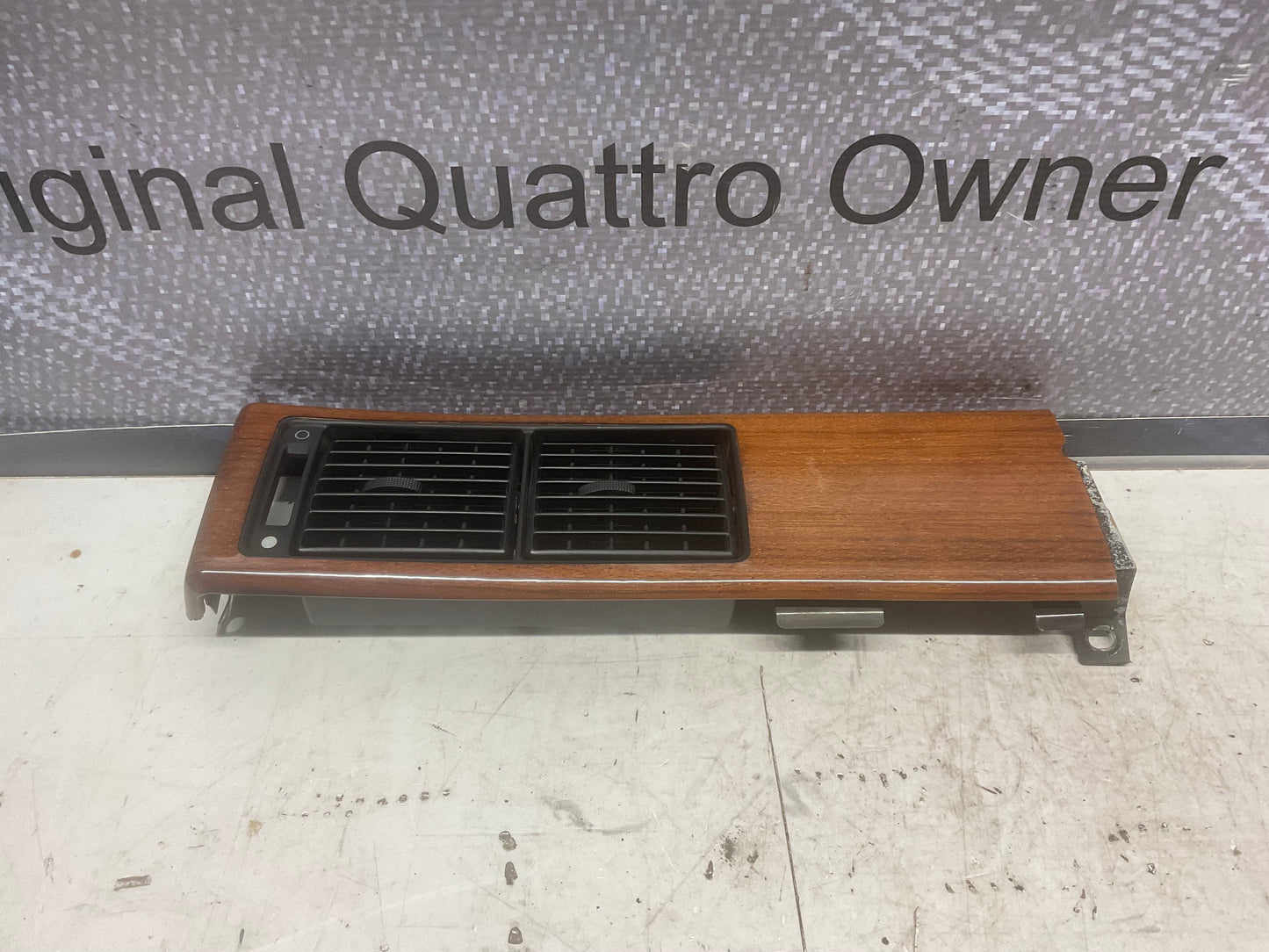Dashboard Air Vent Zebrano Wood Trim 447853191B C3  200