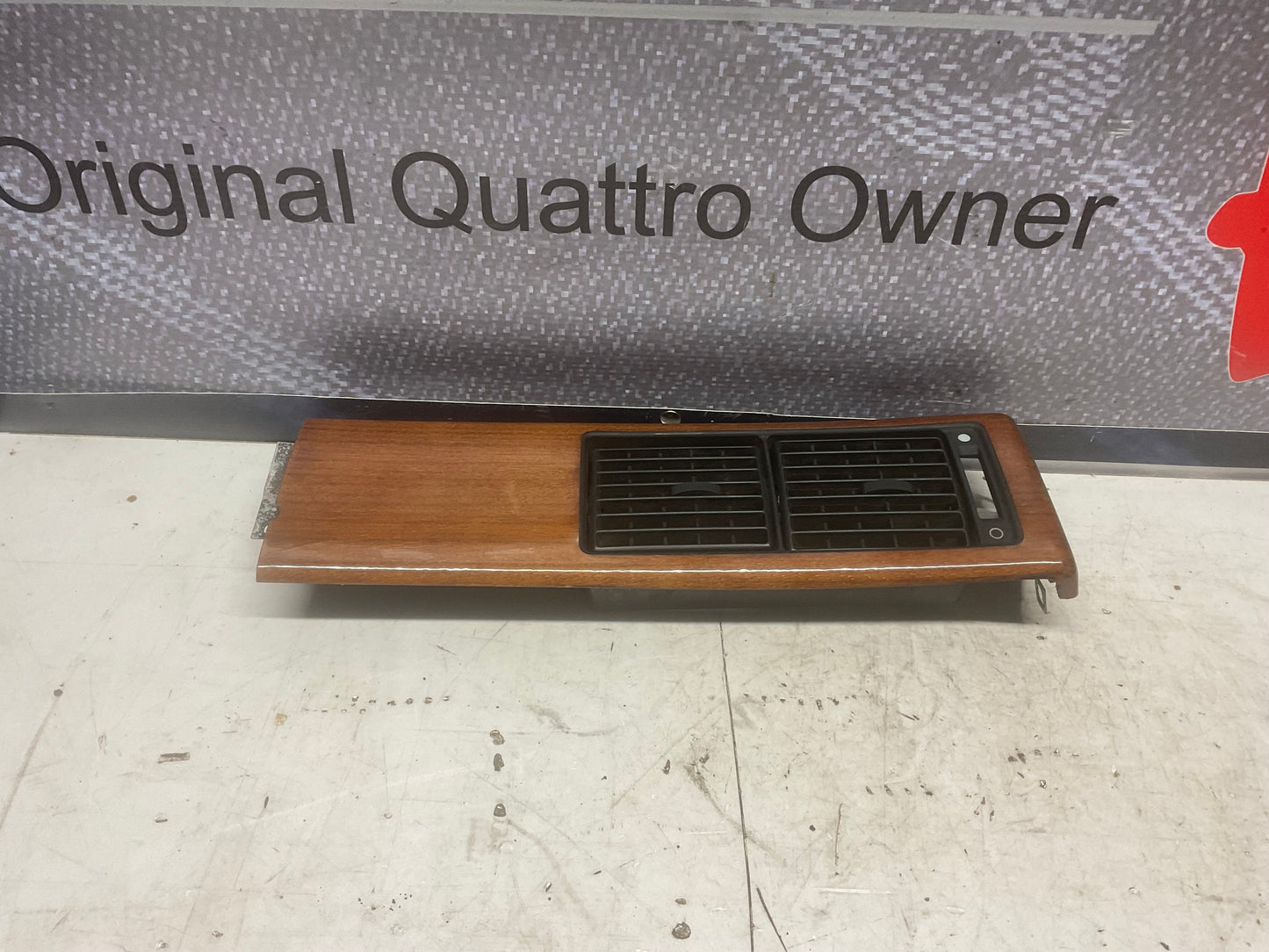 Dashboard Air Vent Zebrano Wood Trim 447853191B C3  200