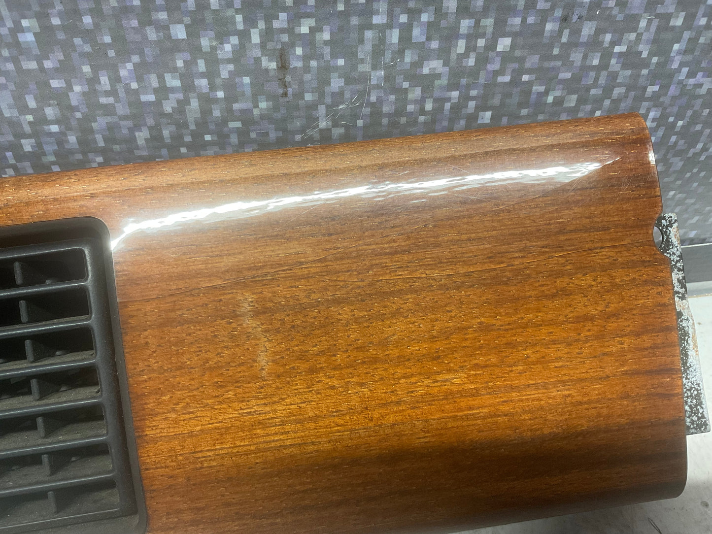 Dashboard Air Vent Zebrano Wood Trim 447853191B C3  200