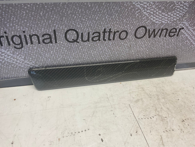 Driver Front Door Panel Carbon Fiber Trim Left  4A0867409  C4  UrS4