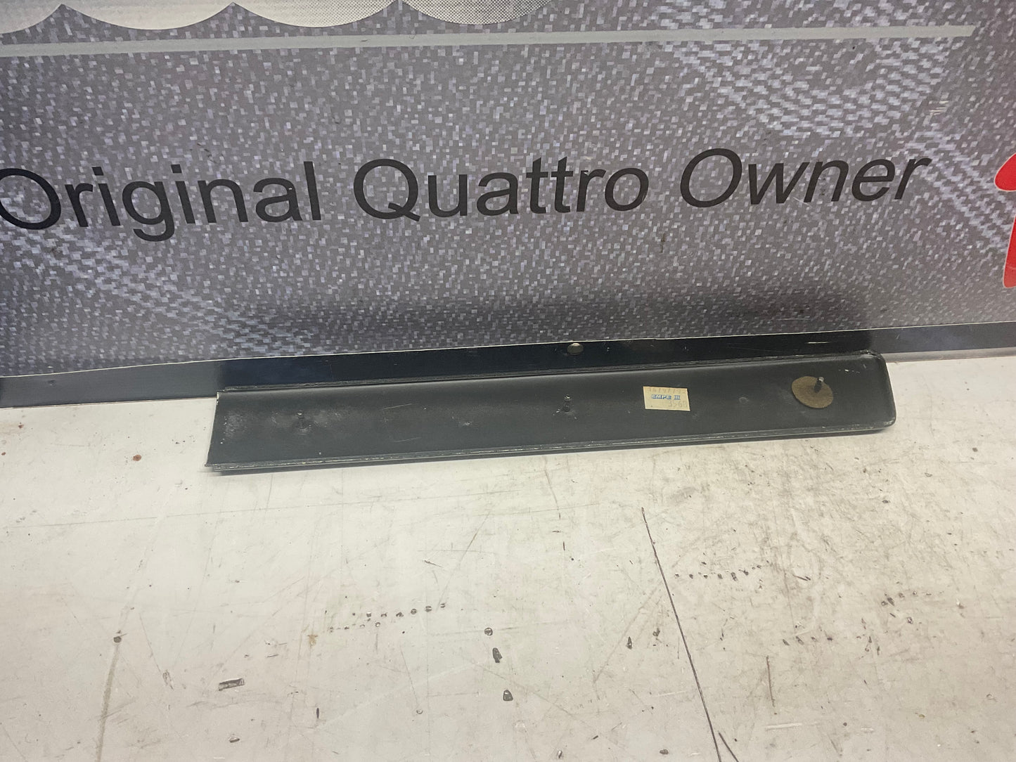 Driver Front Door Panel Carbon Fiber Trim Left  4A0867409  C4  UrS4