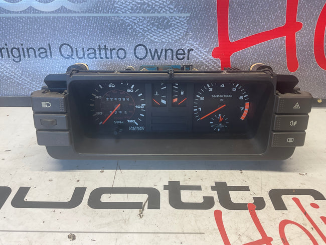 Speedometer / Gauge Cluster & Switches Complete 811957033AE  B2  224K