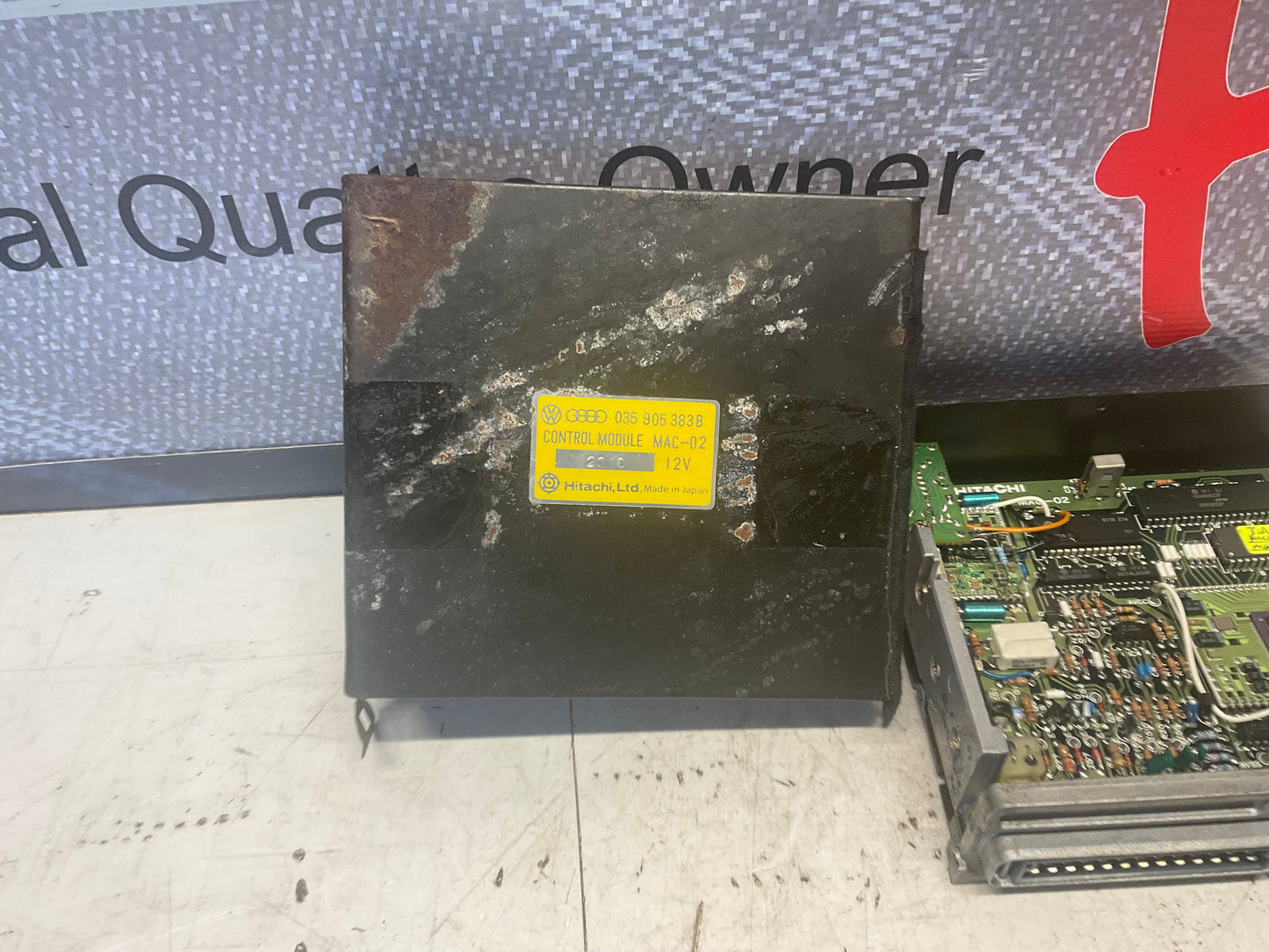 Engine Control Unit 035905383B B2 UrQ WX  TAP Stage 1
