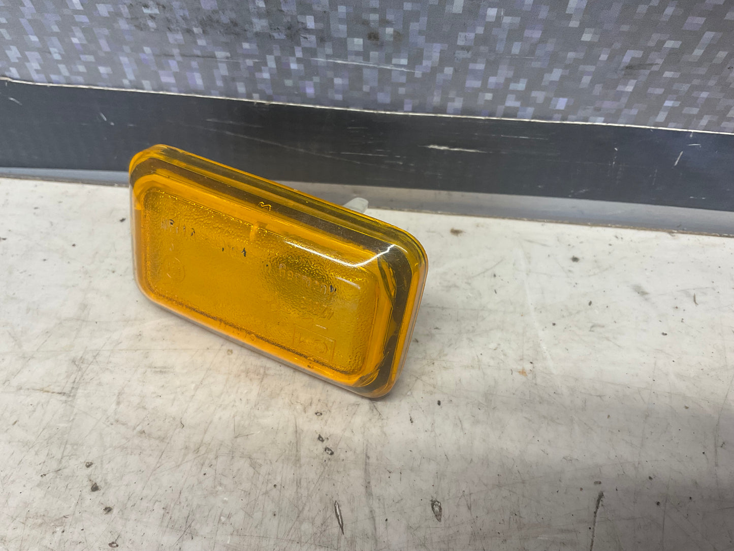 Front Side Marker Lens NOS  161949117 Hella  C3  D1