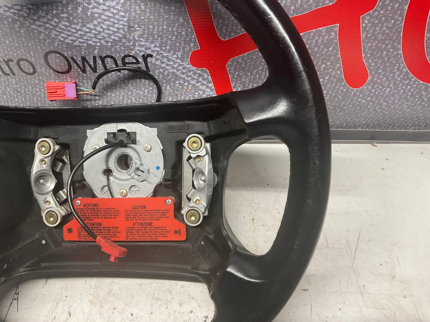 Leather Steering Wheel 4A1419091A  C4  B3 B4