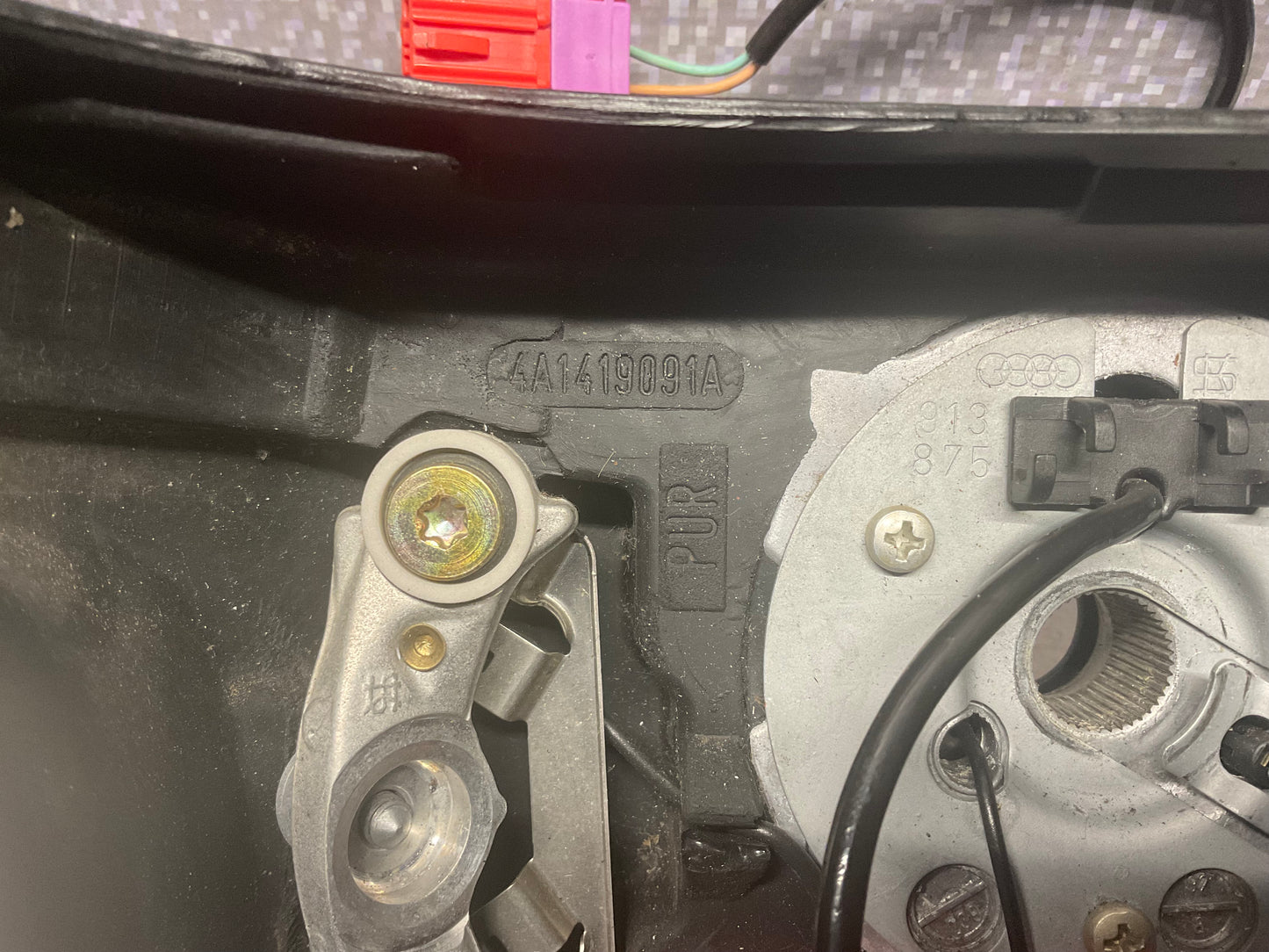 Leather Steering Wheel 4A1419091A  C4  B3 B4