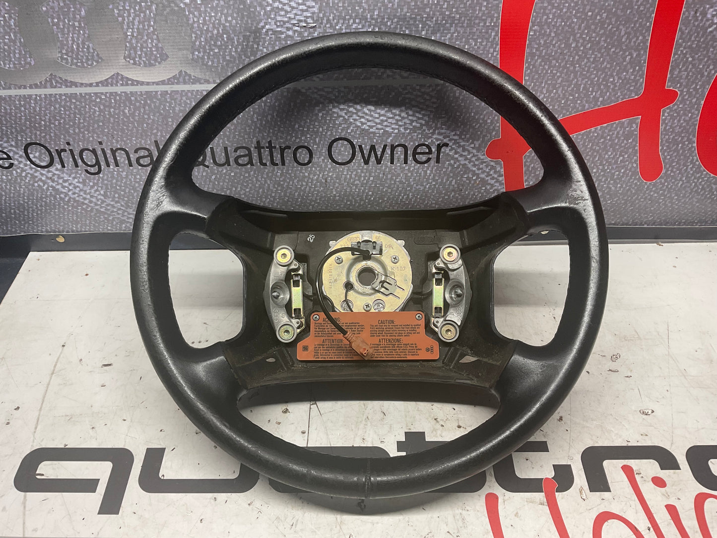 Leather Steering Wheel 443419091K  C4  B3 B4