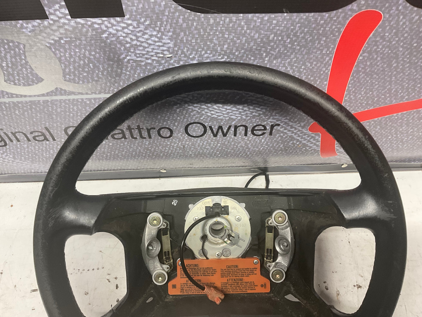 Leather Steering Wheel 443419091K  C4  B3 B4