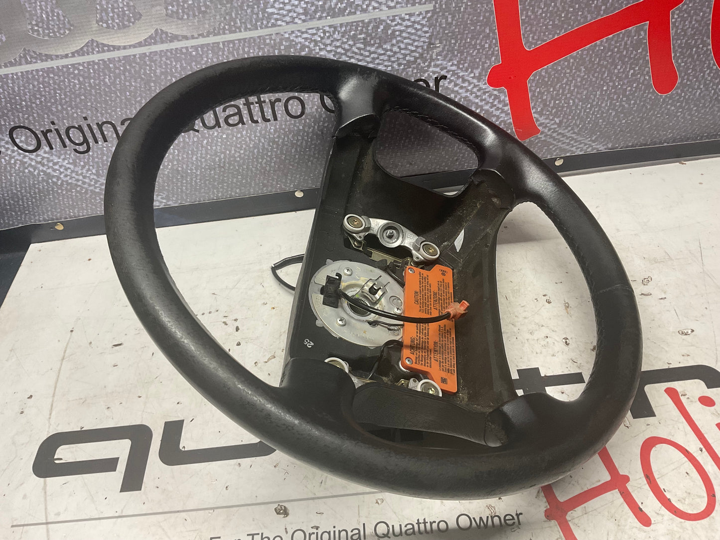 Leather Steering Wheel 443419091K  C4  B3 B4