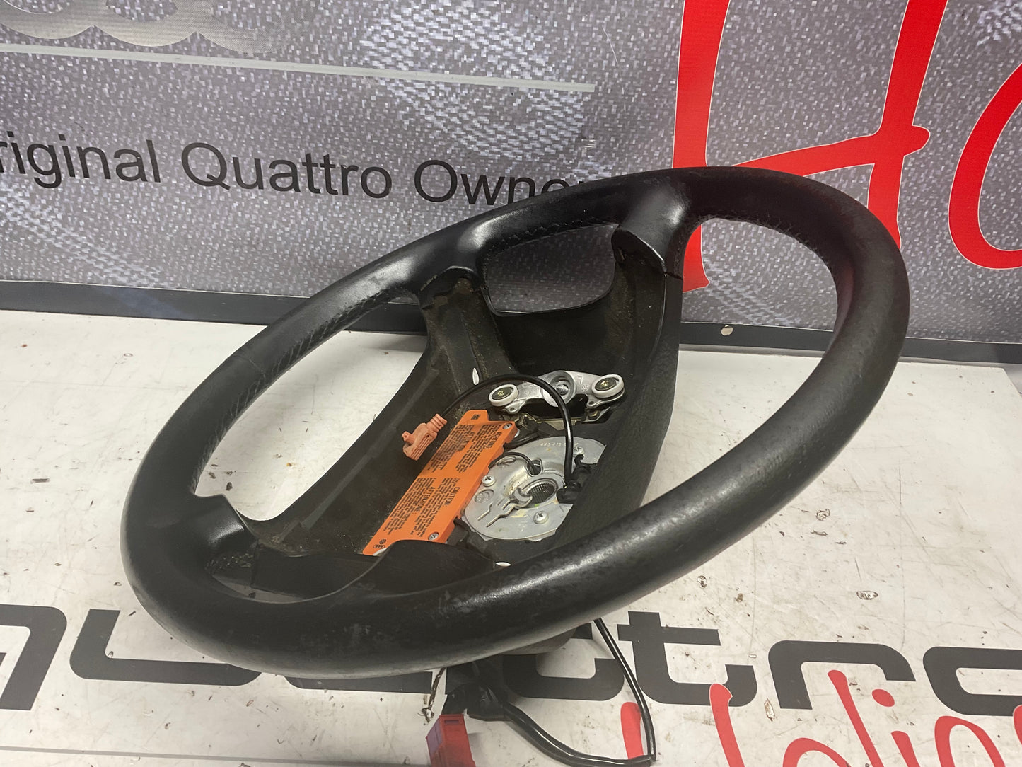 Leather Steering Wheel 443419091K  C4  B3 B4
