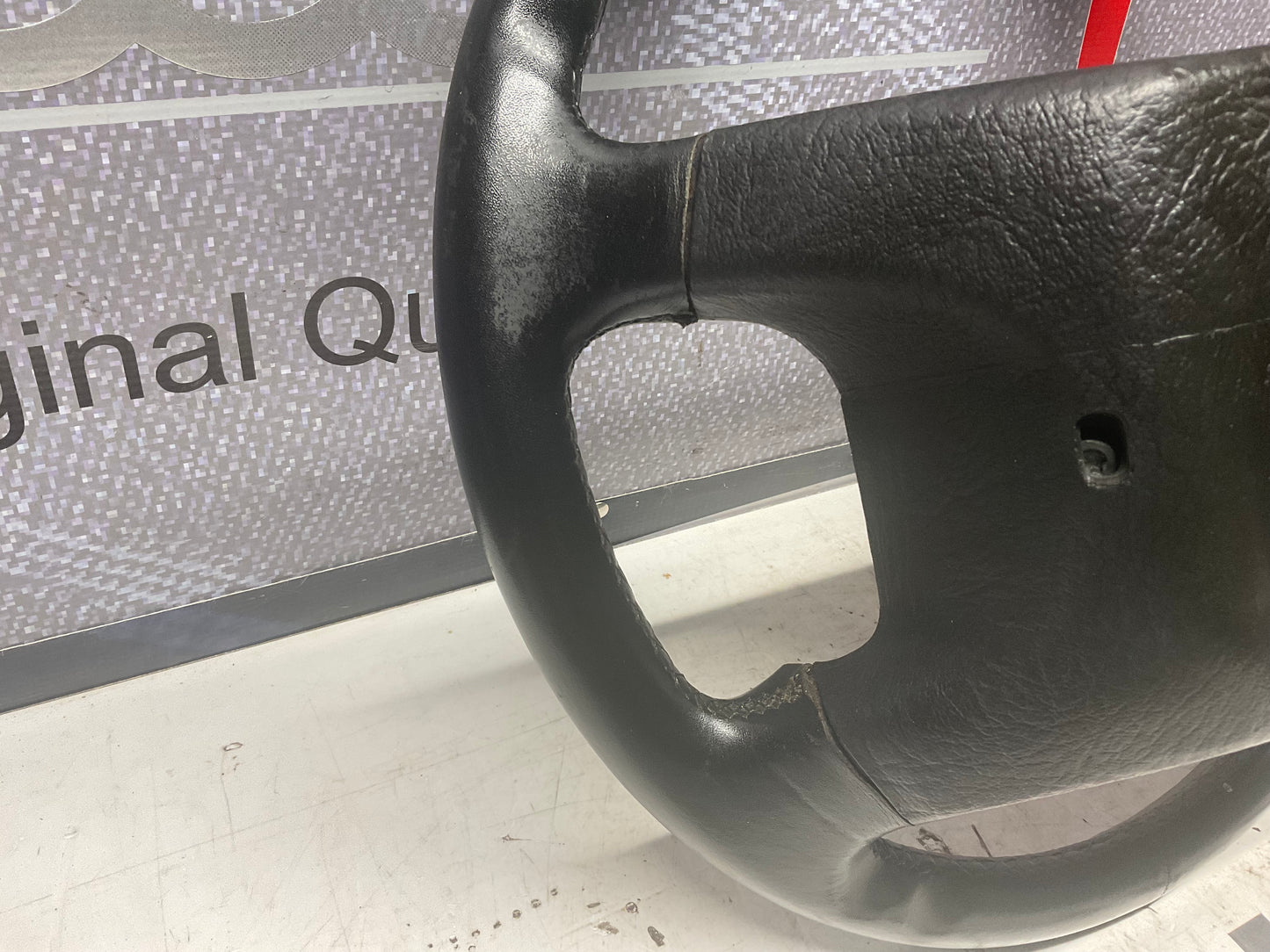 Leather Steering Wheel 443419091K  C4  B3 B4