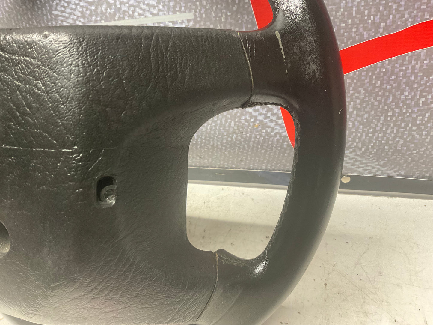 Leather Steering Wheel 443419091K  C4  B3 B4