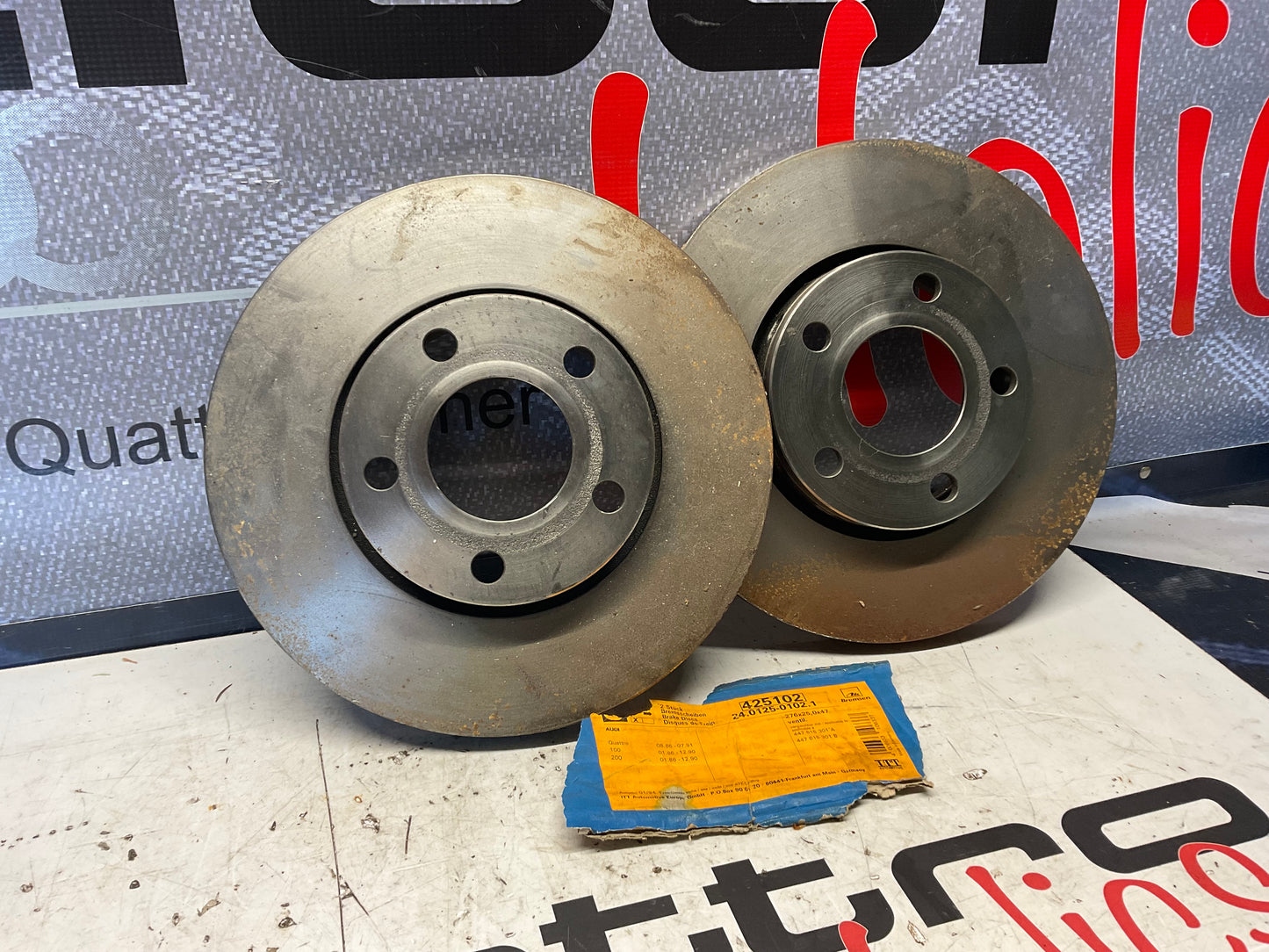 Front Brake Rotor Set  447615301A  NOS  Ate B2  C3  URQ