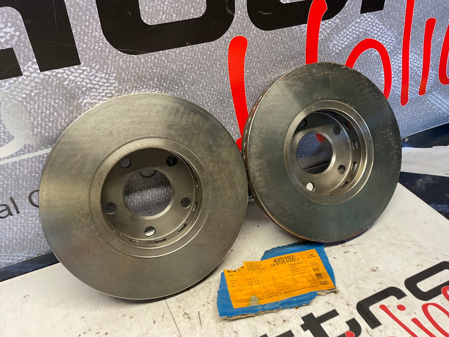 Front Brake Rotor Set  447615301A  NOS  Ate B2  C3  URQ