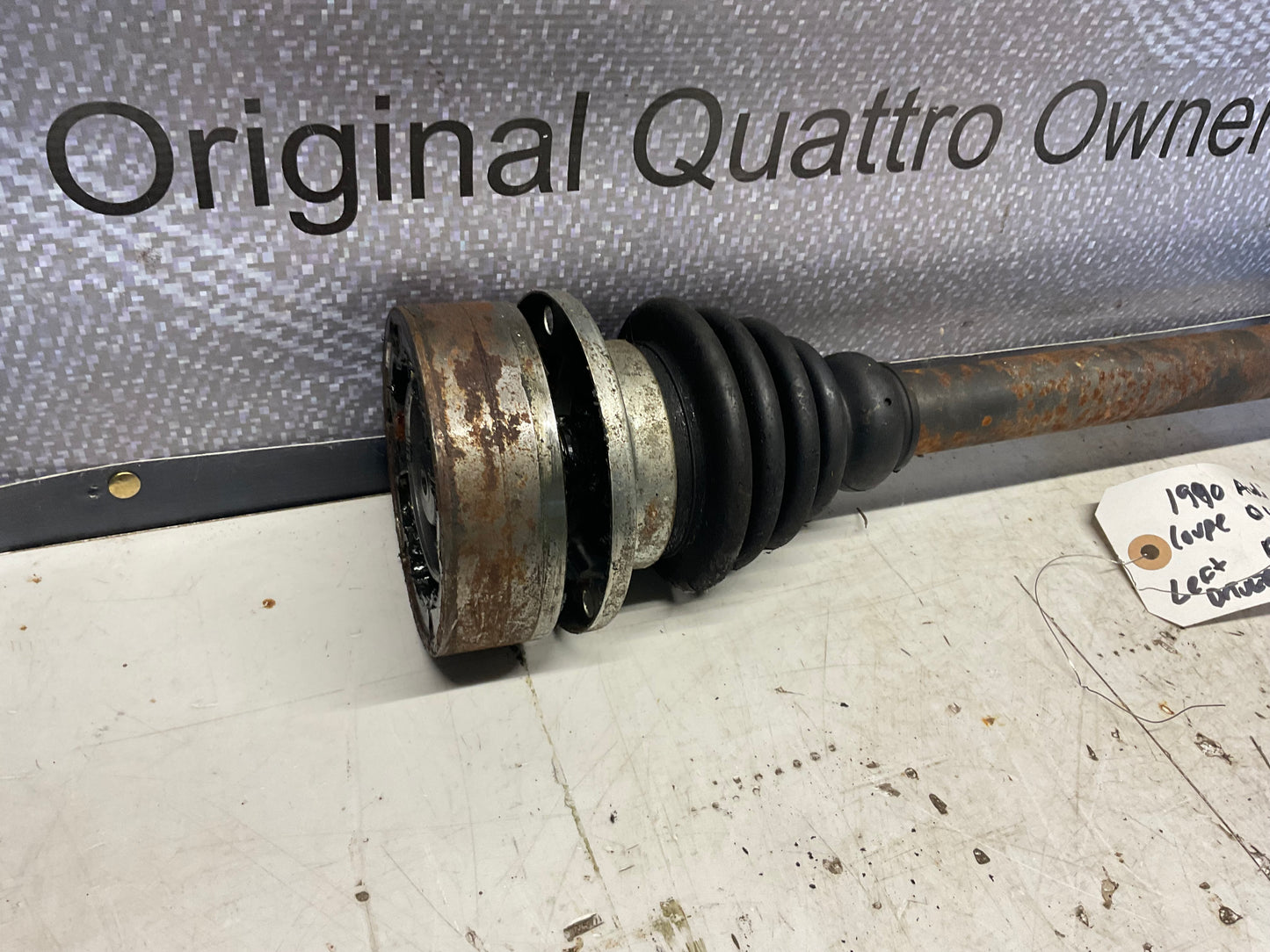 Front Left Driver Side Axle Complete 893407271  B3