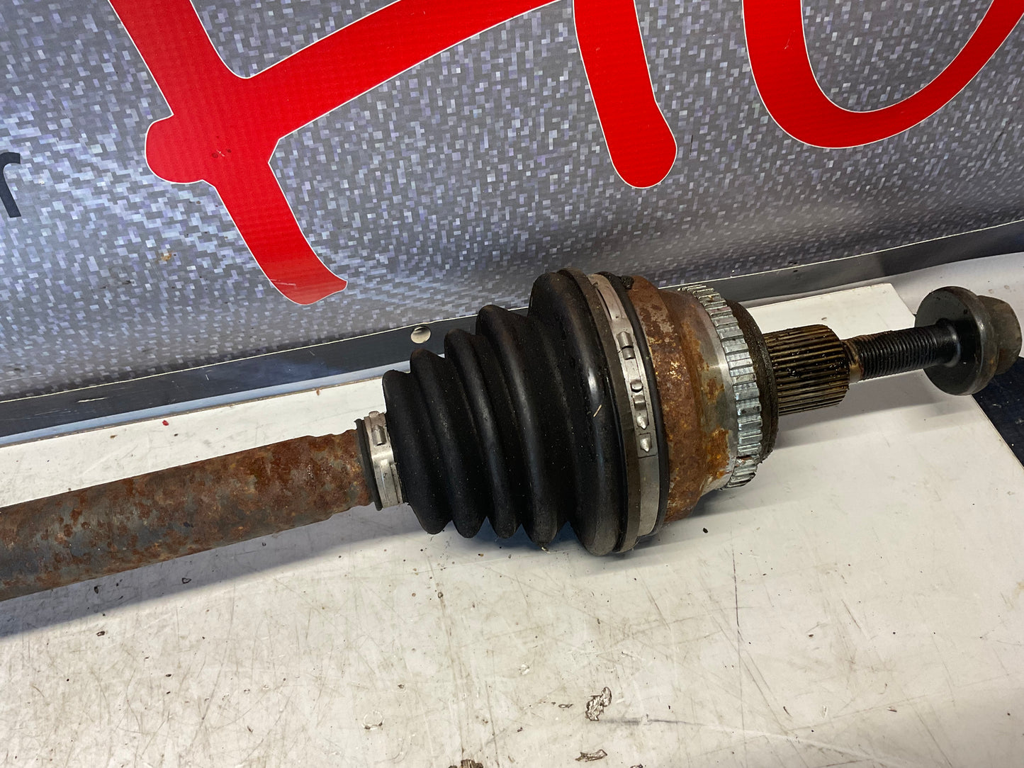 Front Left Driver Side Axle Complete 893407271  B3