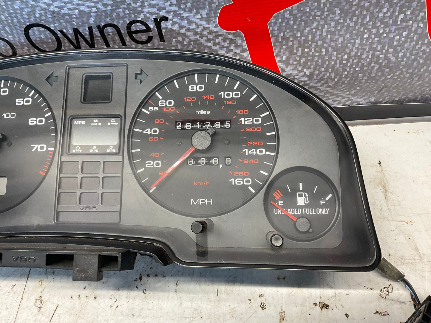 Speedometer Cluster with Computer  893919035N  B3