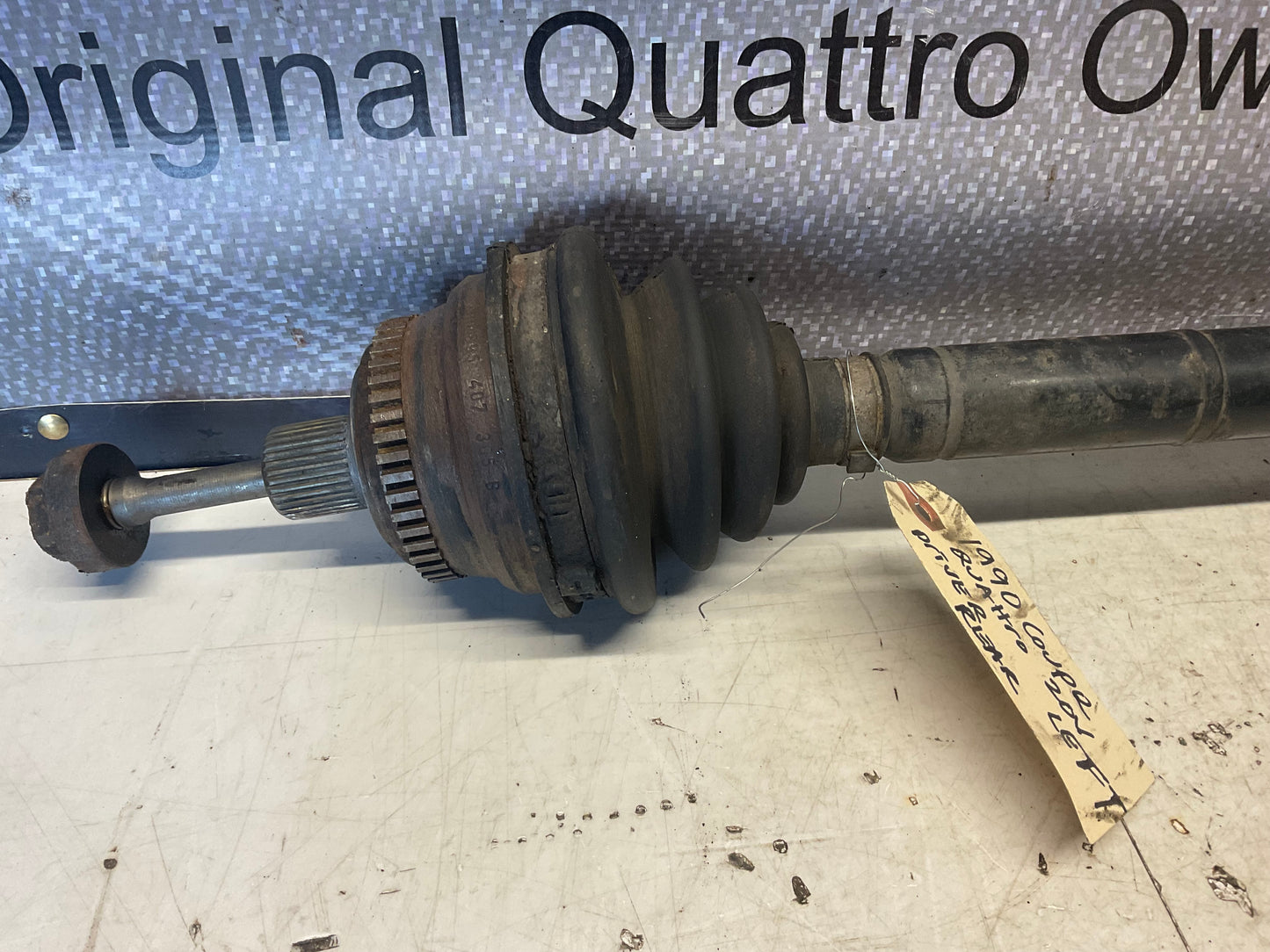 Rear Left Driver Side Axle Complete 893501203J  B3 S2 90