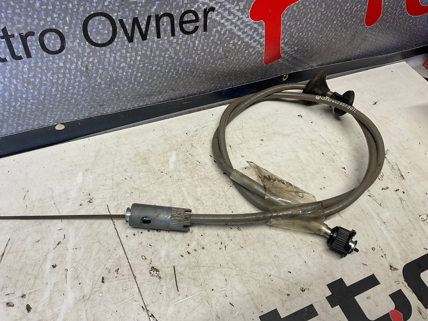 Speedometer Cluster to Transmission Cable NOS  443957801L  B2  C3