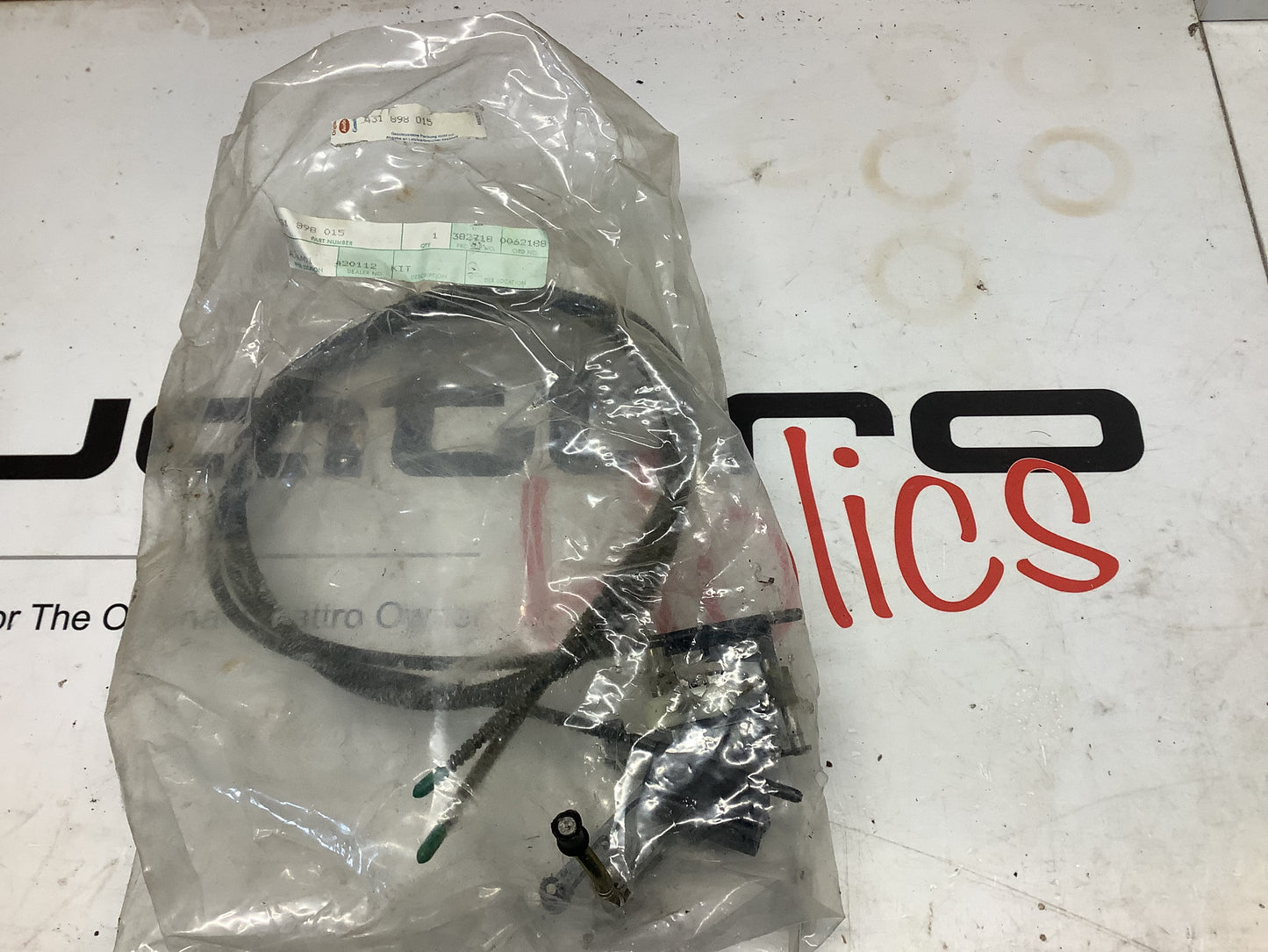 Sunroof Cable Kit 431898015 NOS