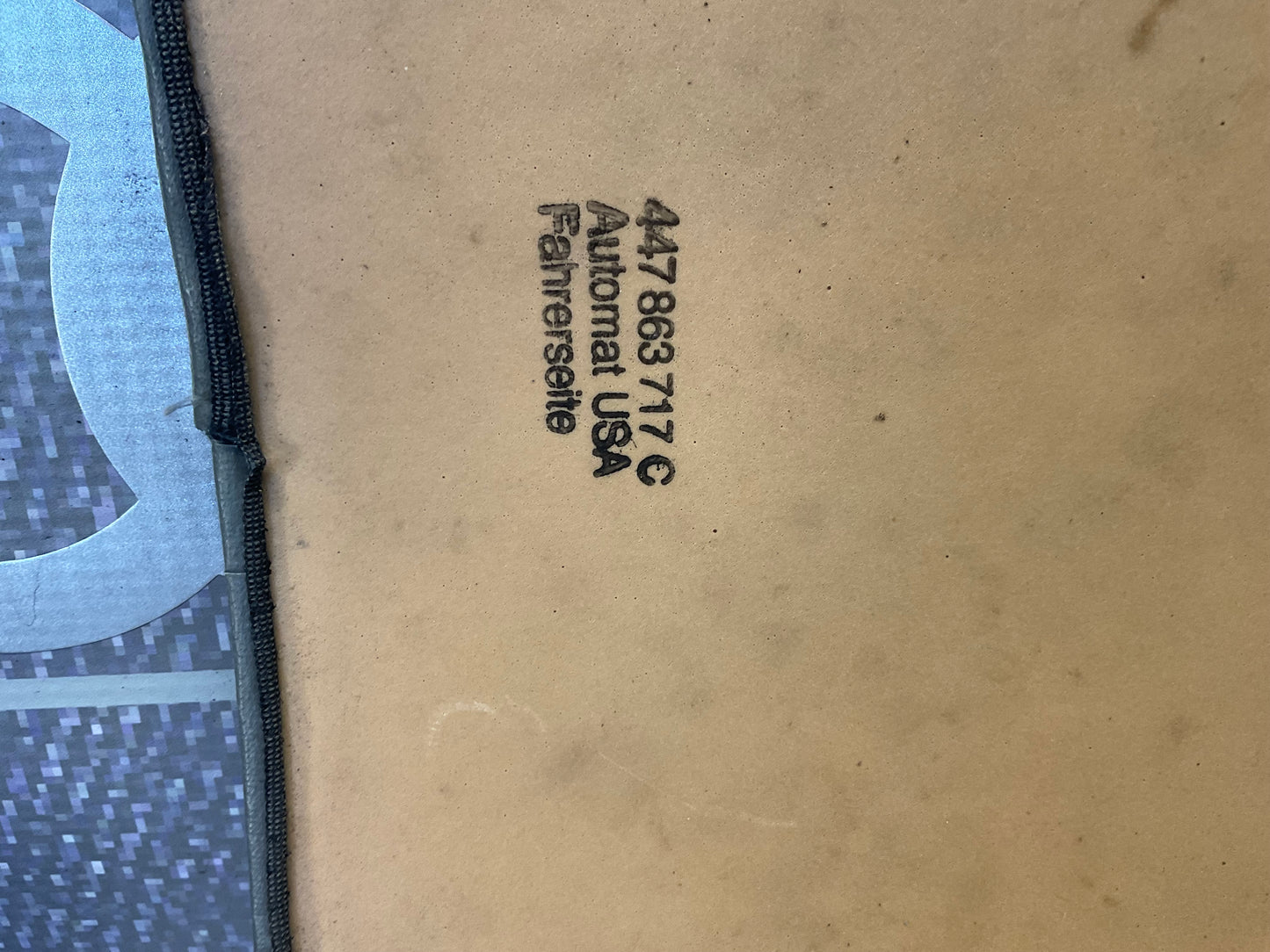 Front Driver Floor Mat 447863717C C3