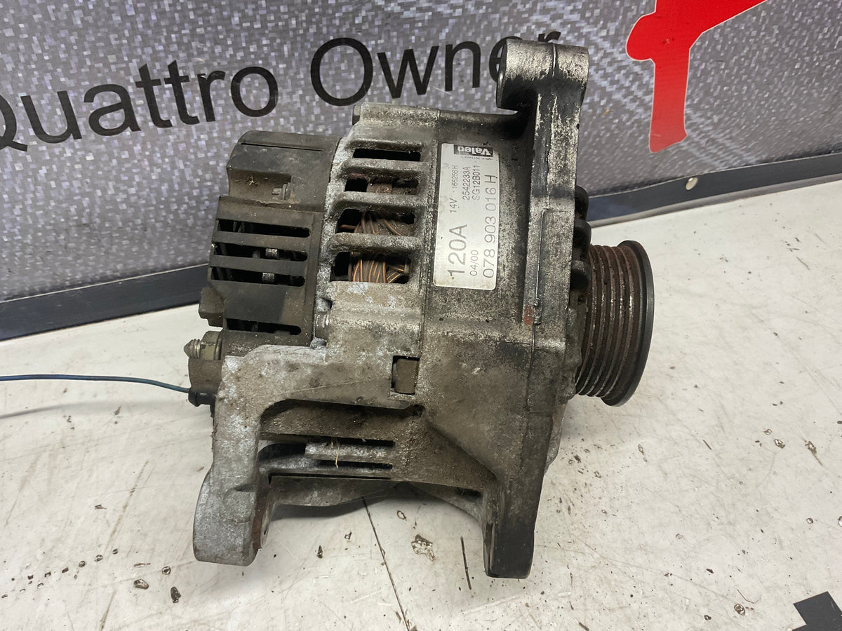 Alternator with Cover  078903016H  B5 C5  Valeo  120  Amp