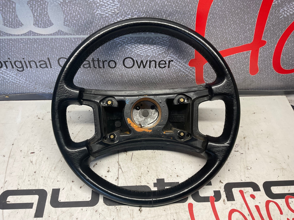 Leather Steering Wheel 443419655C  B2 C3  URQ