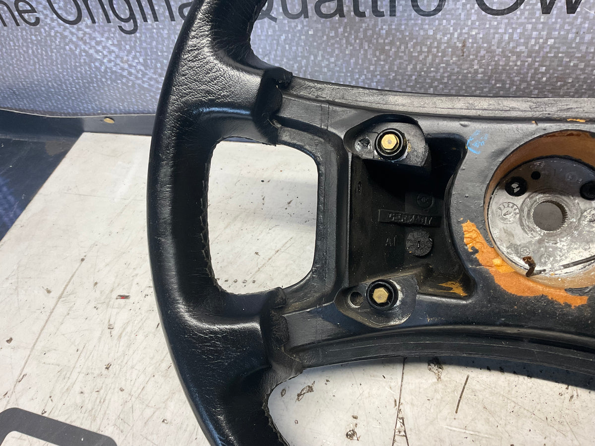 Leather Steering Wheel 443419655C  B2 C3  URQ