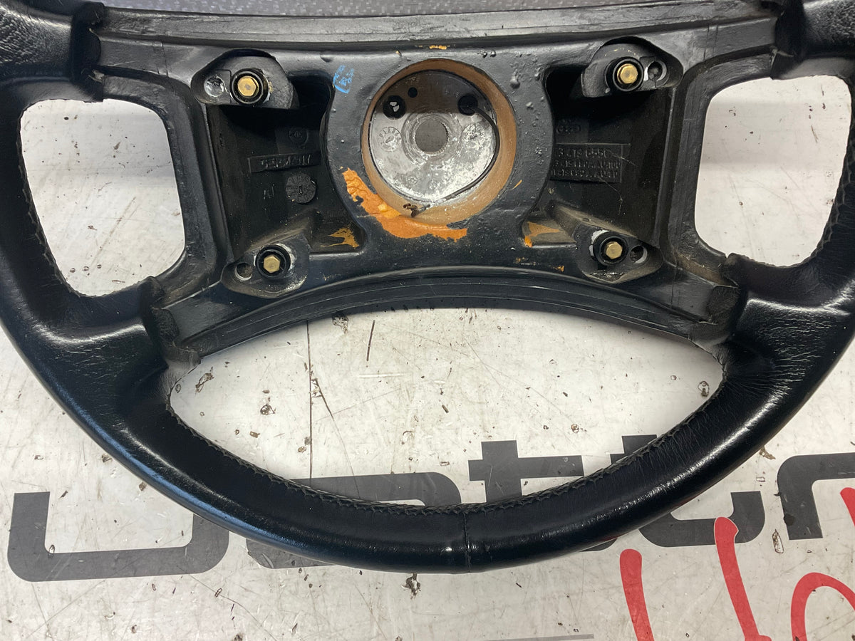 Leather Steering Wheel 443419655C  B2 C3  URQ