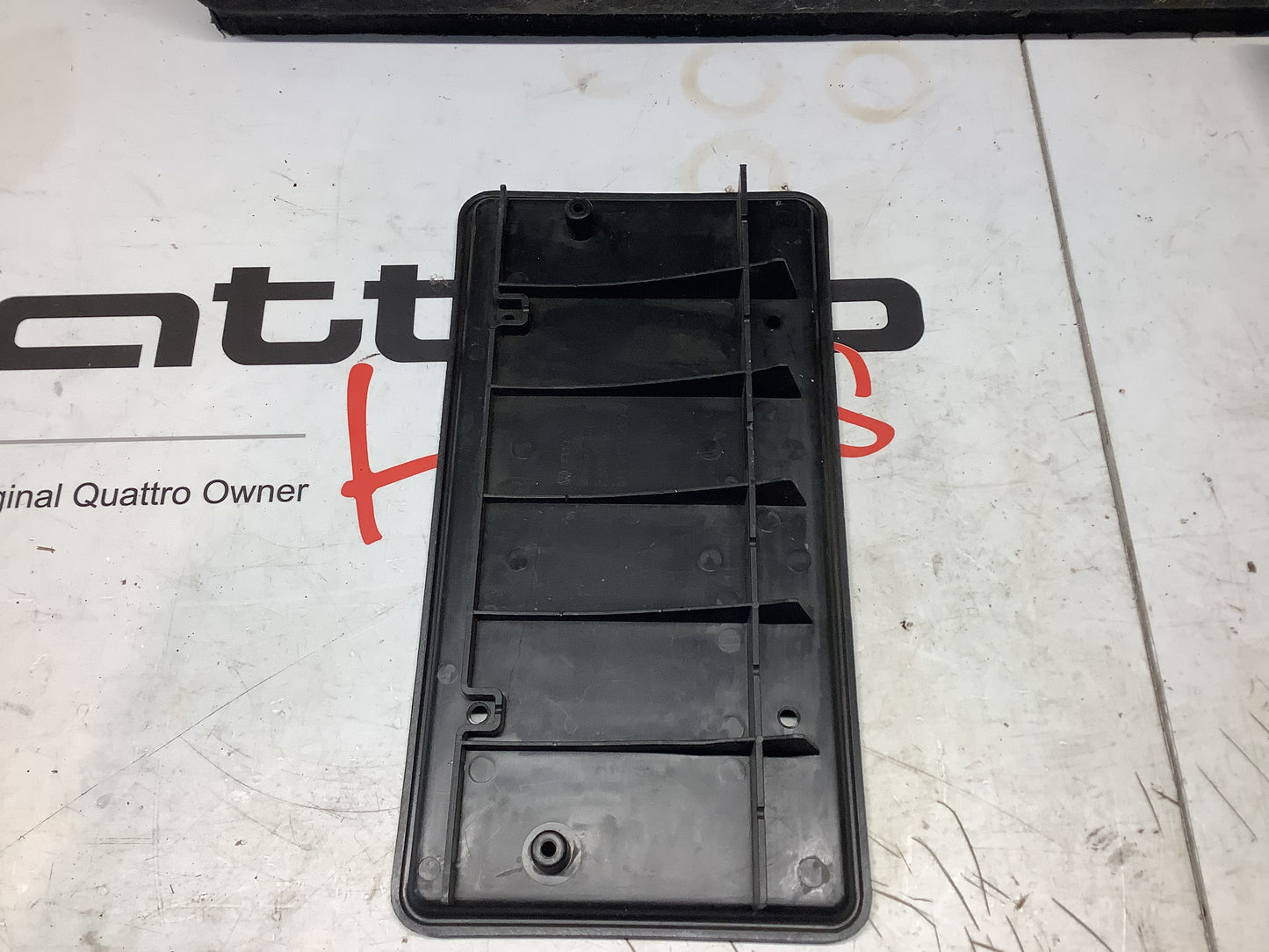 License Plate Holder 811807287A  NOS
