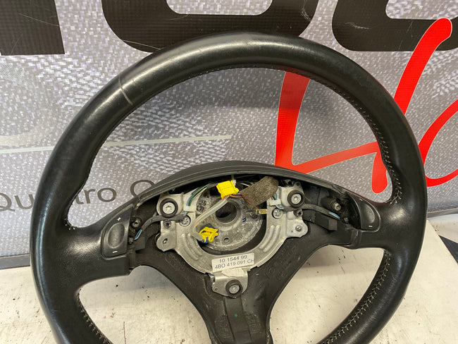 Leather Steering Wheel 4B0419091CH  C5  S6
