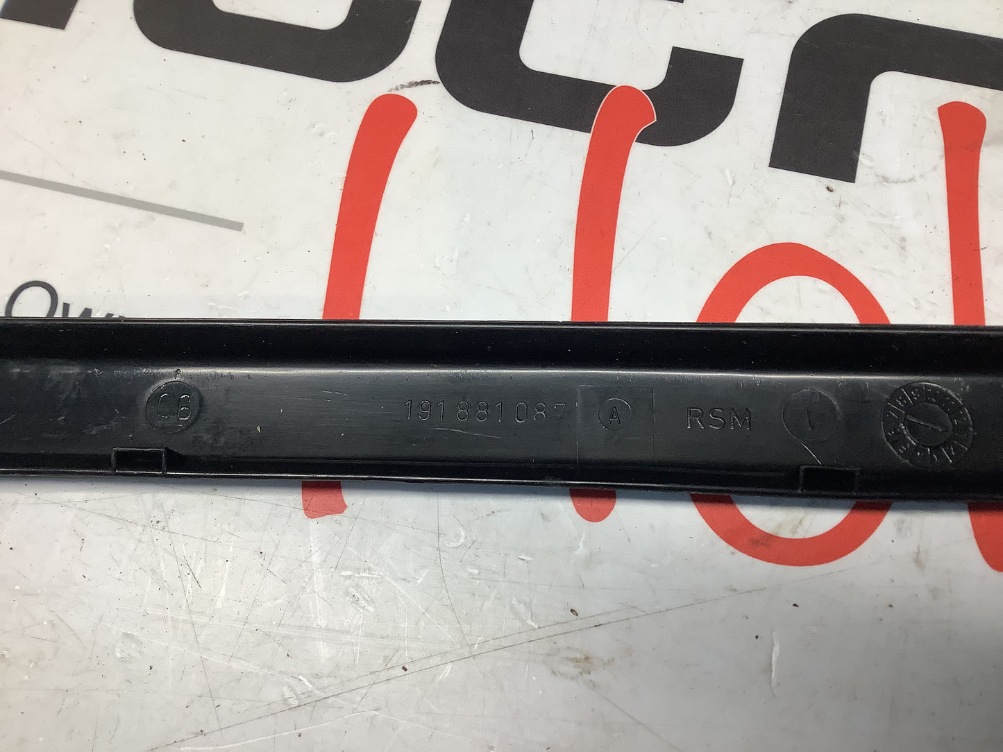 Driver Seat Rail Cover Trim 191881087A
