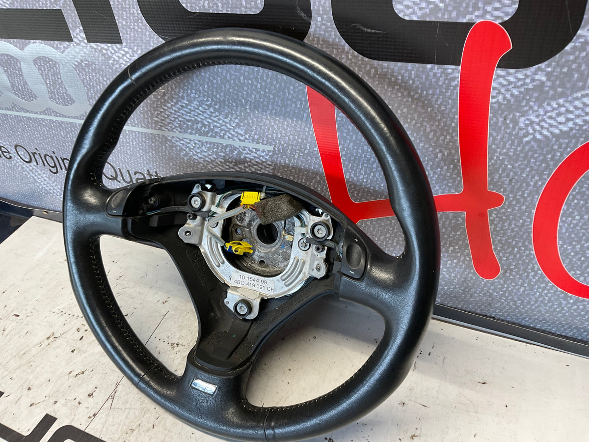 Leather Steering Wheel 4B0419091CH  C5  S6