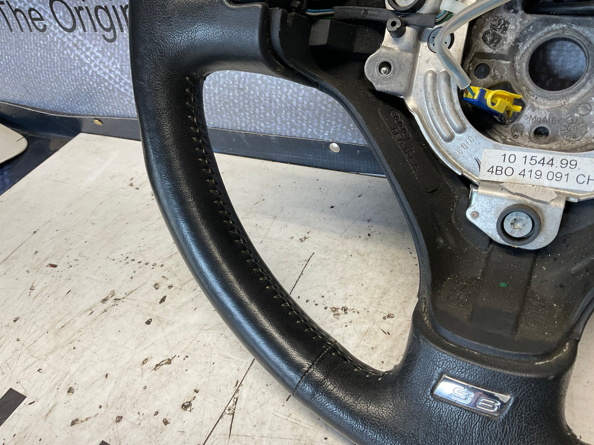 Leather Steering Wheel 4B0419091CH  C5  S6