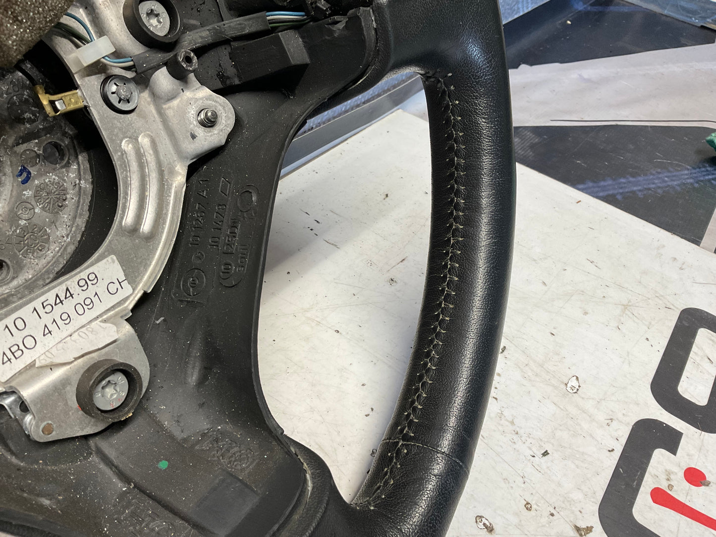 Leather Steering Wheel 4B0419091CH  C5  S6