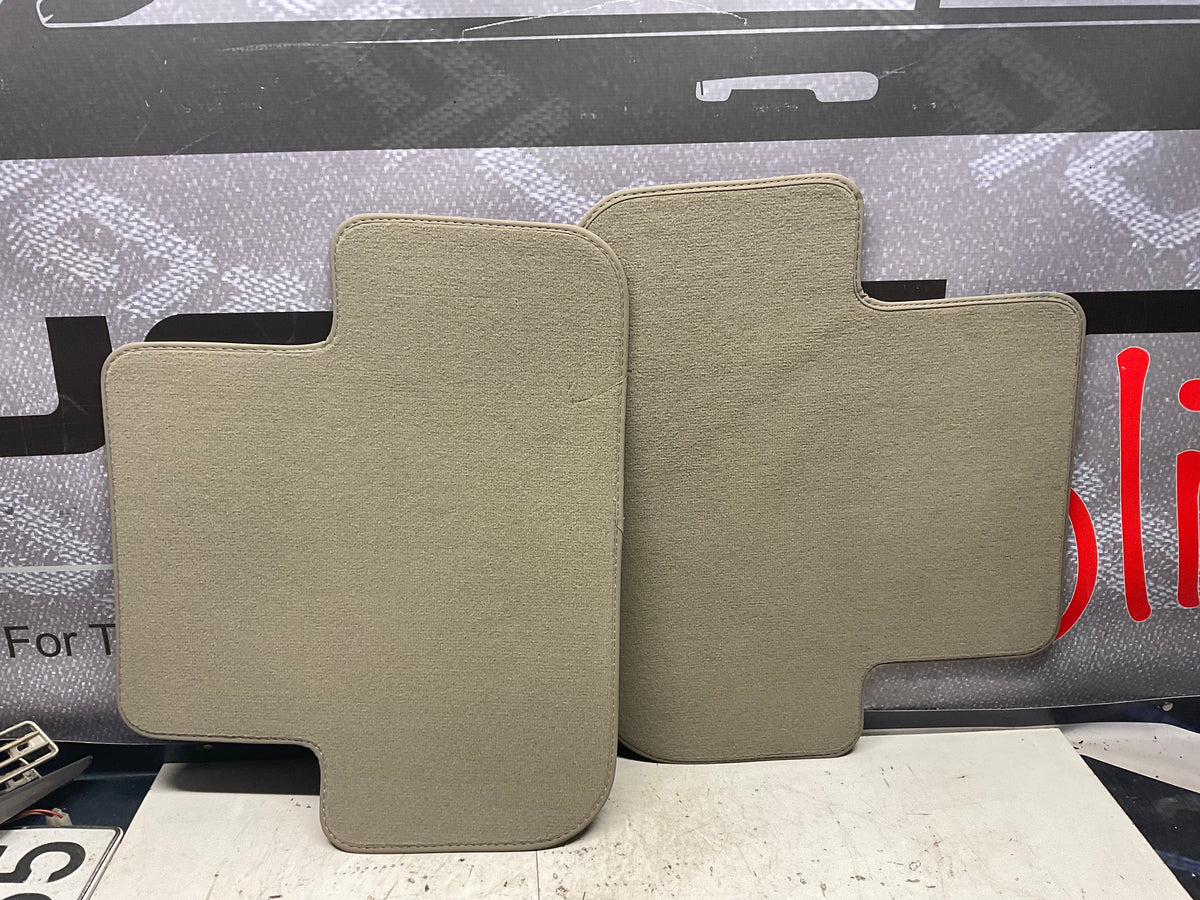 Rear Floor Mat Set 8K0864450 B8 NOS  Tan