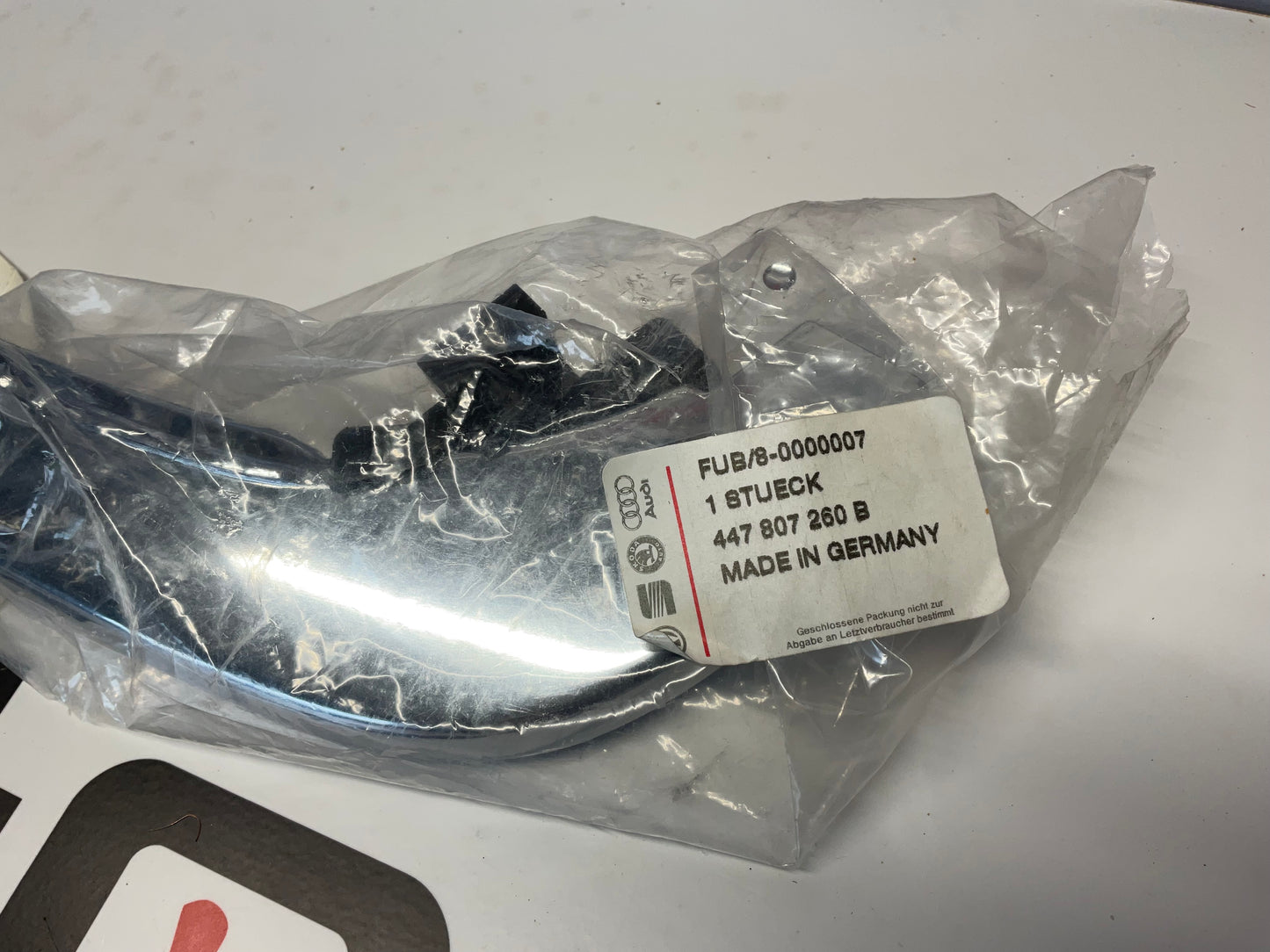 Passenger Front Bumper Trim 447807260B  NOS