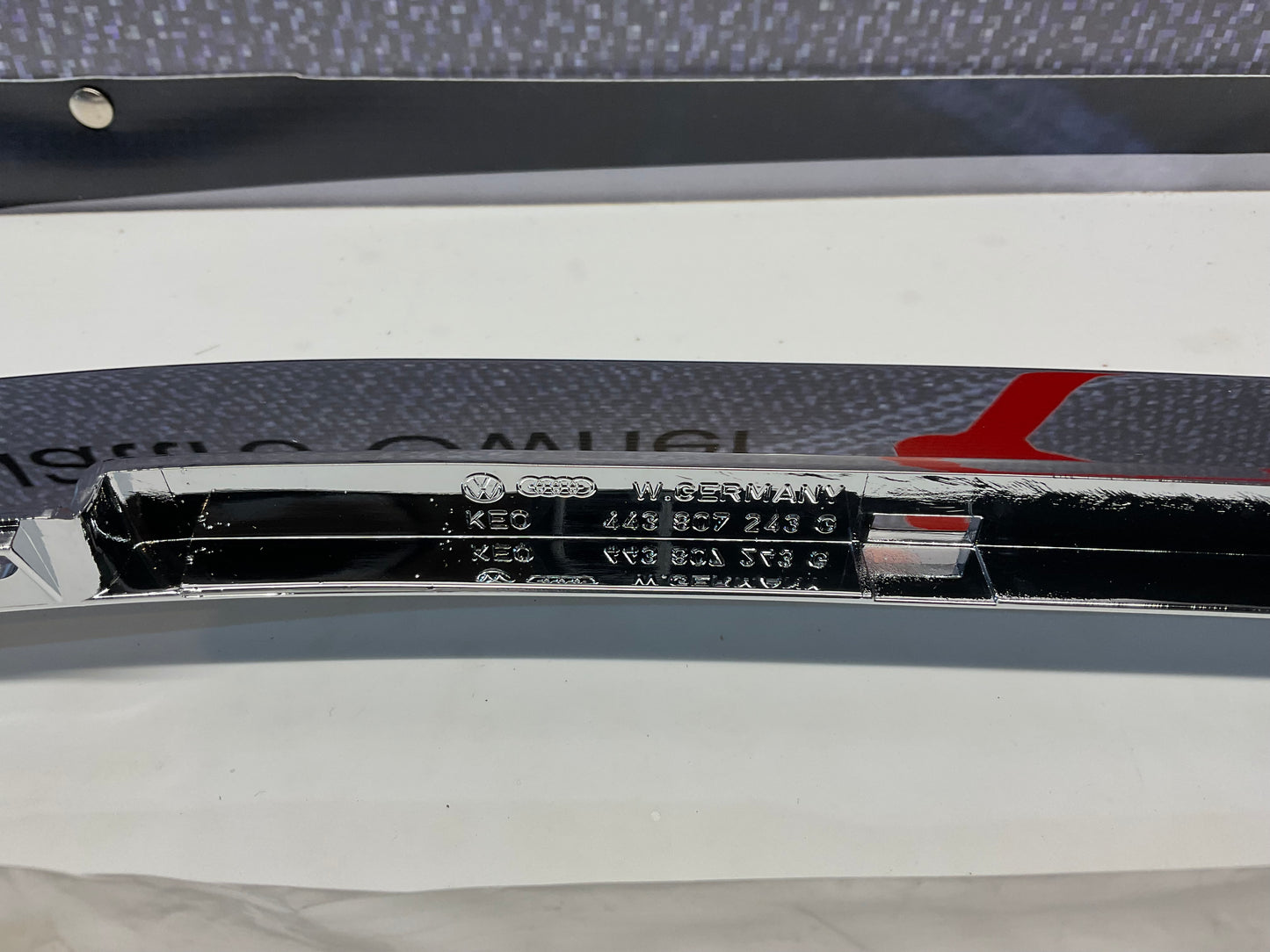 Front Bumper Center Trim 443807243G  NOS
