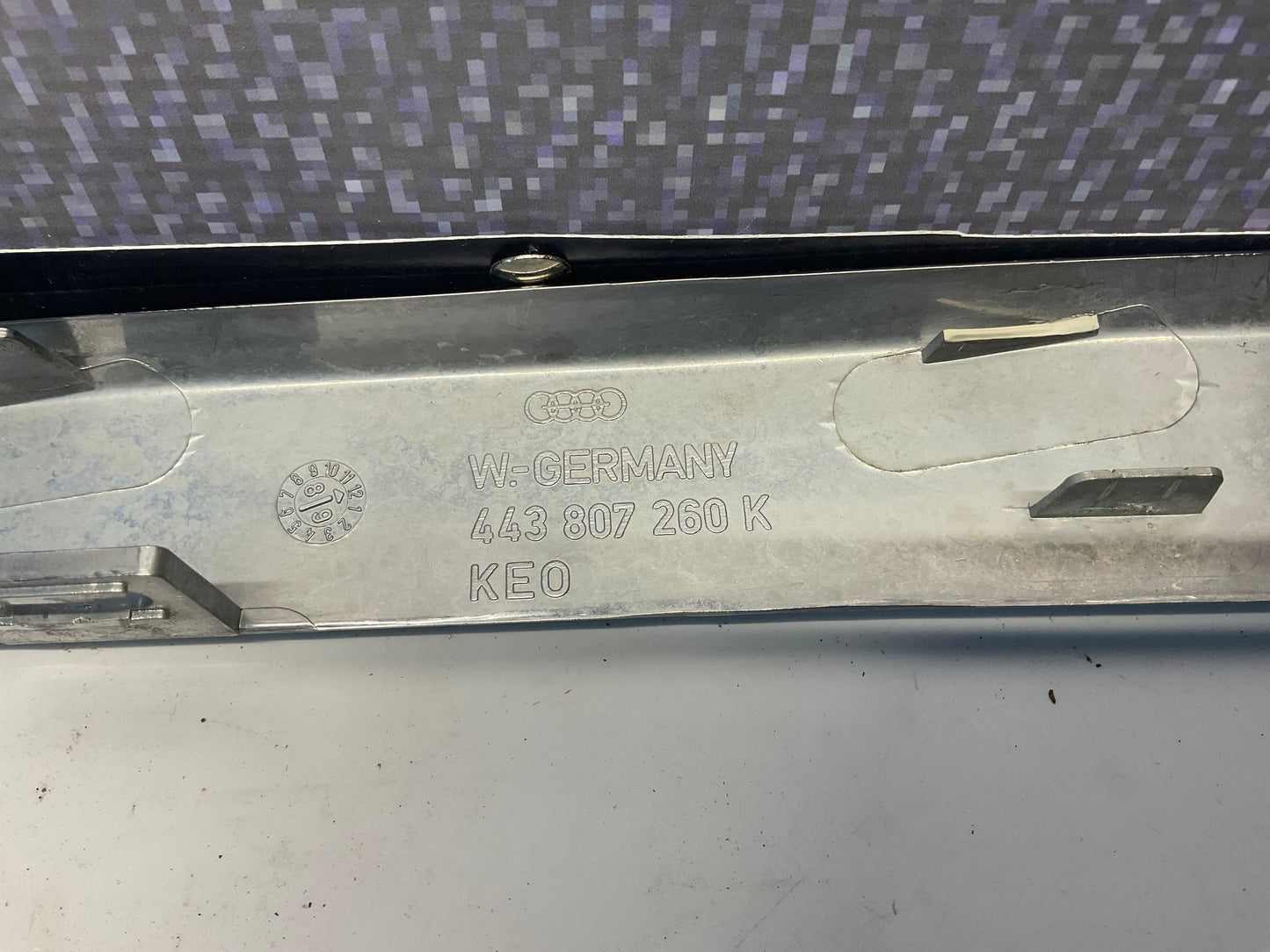 Passenger Front Bumper Trim 443807260K