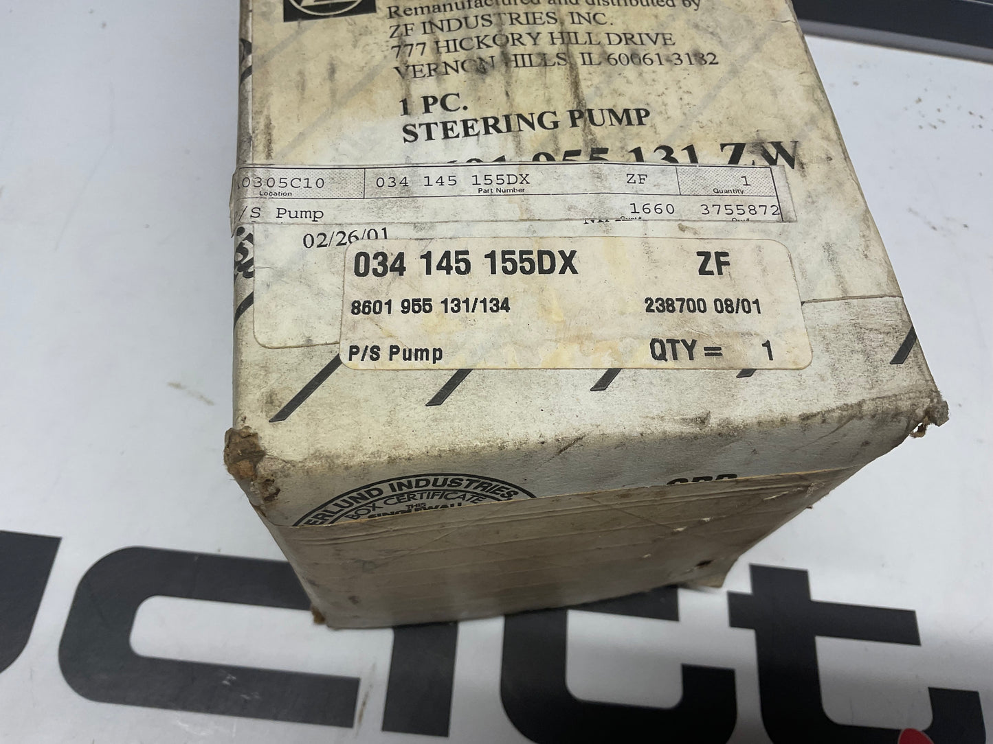 Power Steering Pump 034145155X 034145155DX C3